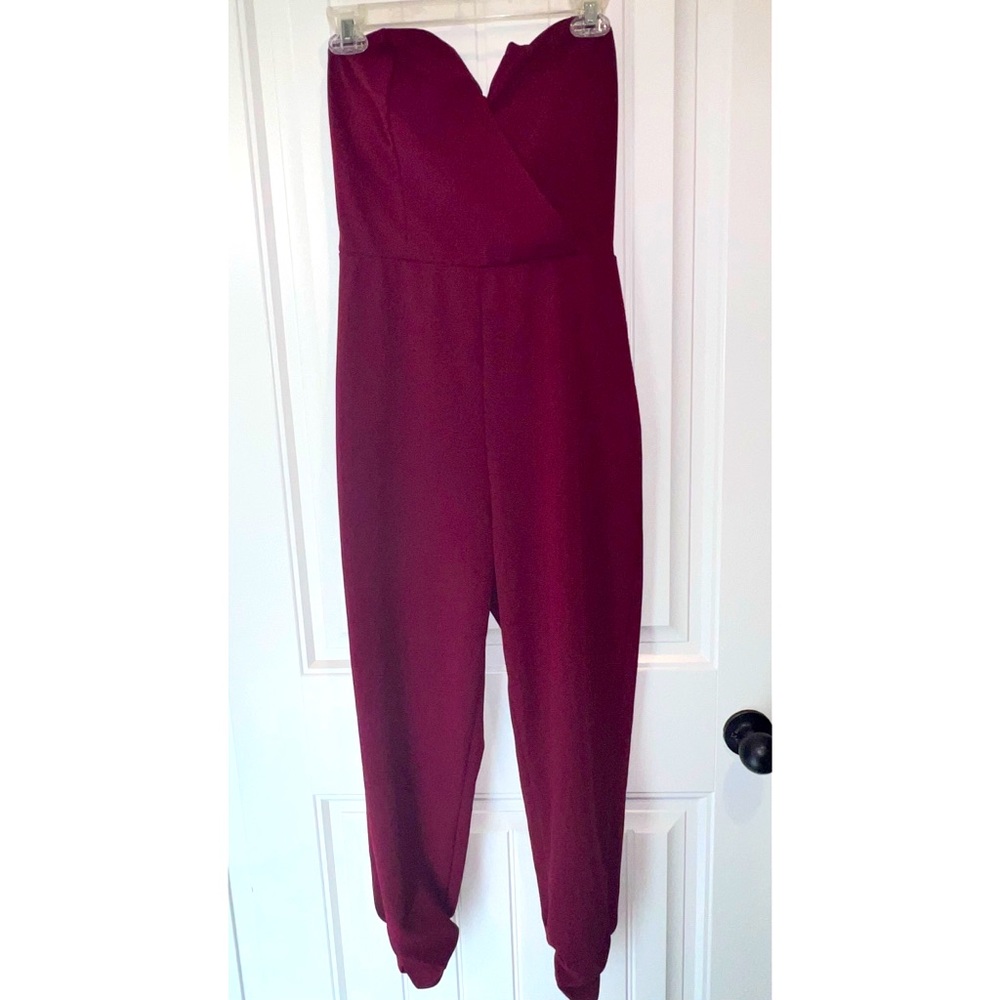 Maroon Jumpsuit like new